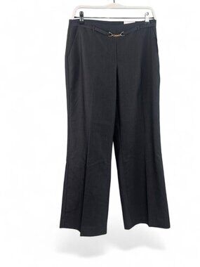 Cleo Charcoal Grey Wide Leg Dress Pants Trousers Size 4-NWT 